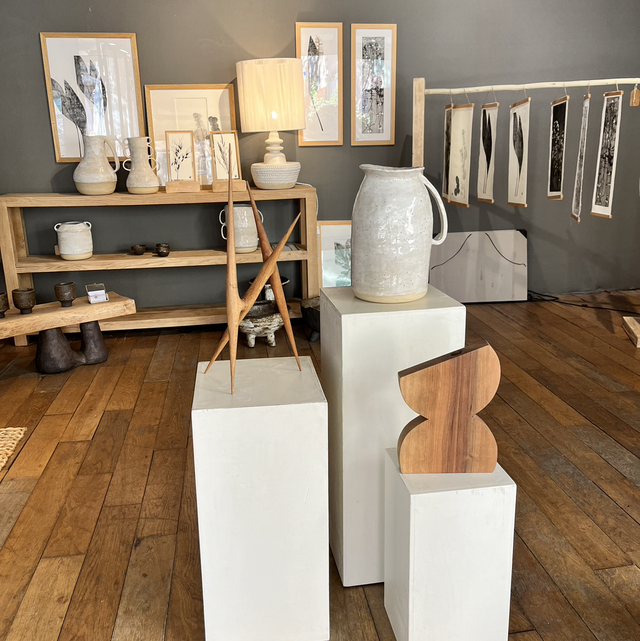 Grand soliflore noyer / Perrine Besson