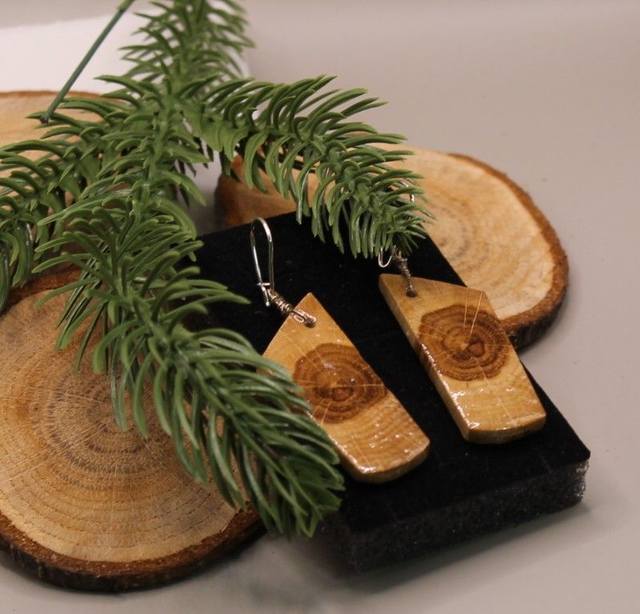 Tervaleppä - korvakorut