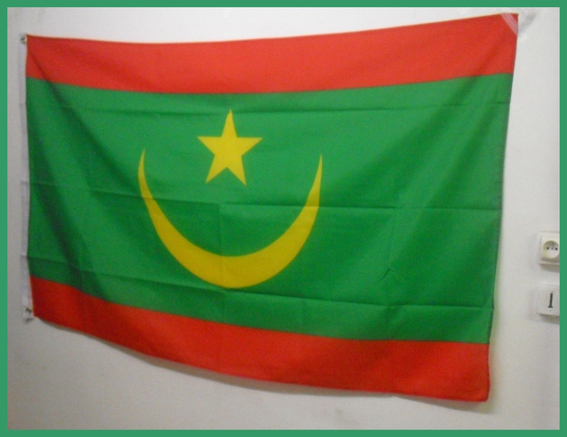 Drapeau Mauritanie - 150 x 90 cm