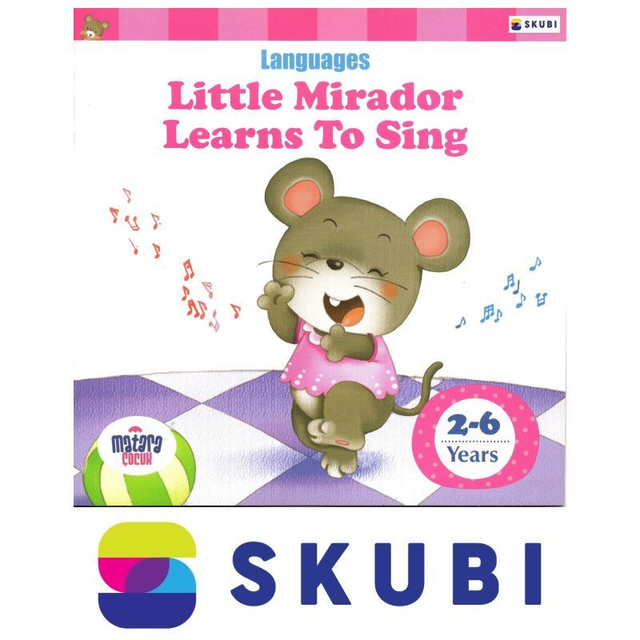 Kniha v angličtině - Little Mirador - Learns To Sing - Languages - 2-6 years