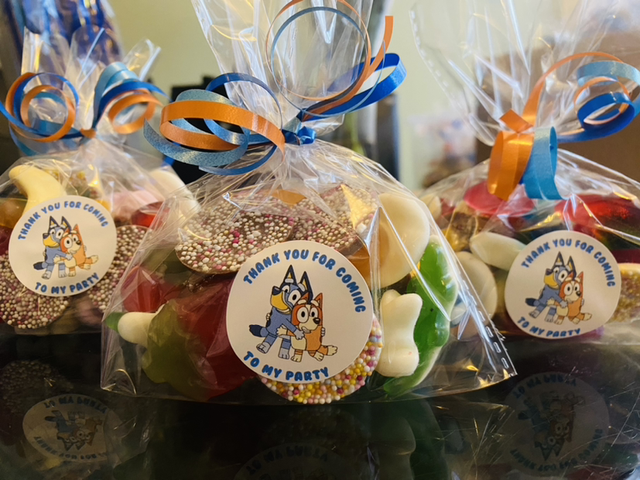 Party favours  Bluey Sweet bags