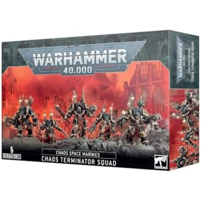 Games Workshop Warhammer 40K: Chaos Space Marines - Terminators