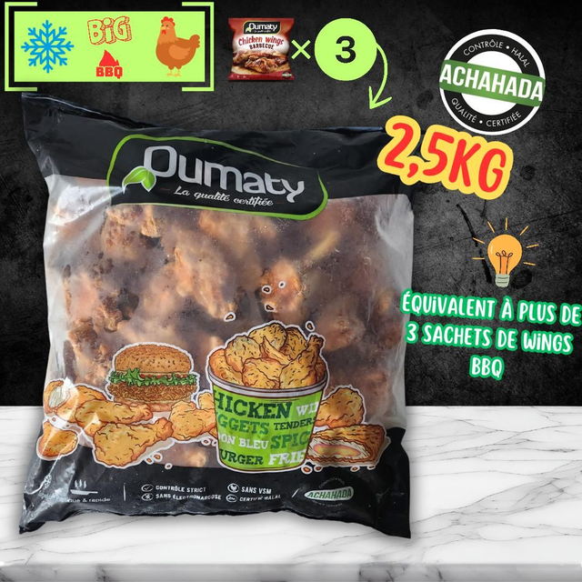 🐓 Wings Barbecue Format Familial 👨‍👩‍👦‍👦 ❄️ 🐔 