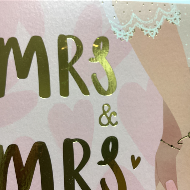 Wedding Day- Mrs and Mrs WF