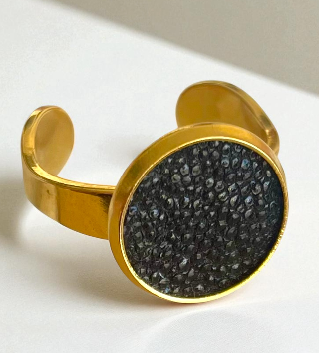 Bague Simple Noire
