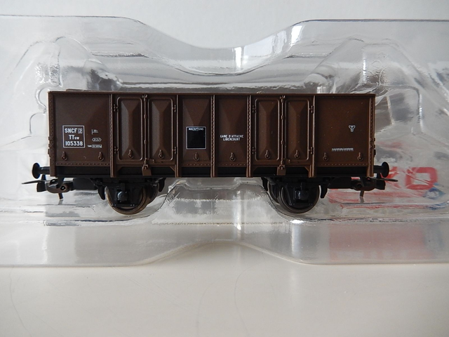 wagon tombereau bois Piko 72082 H0