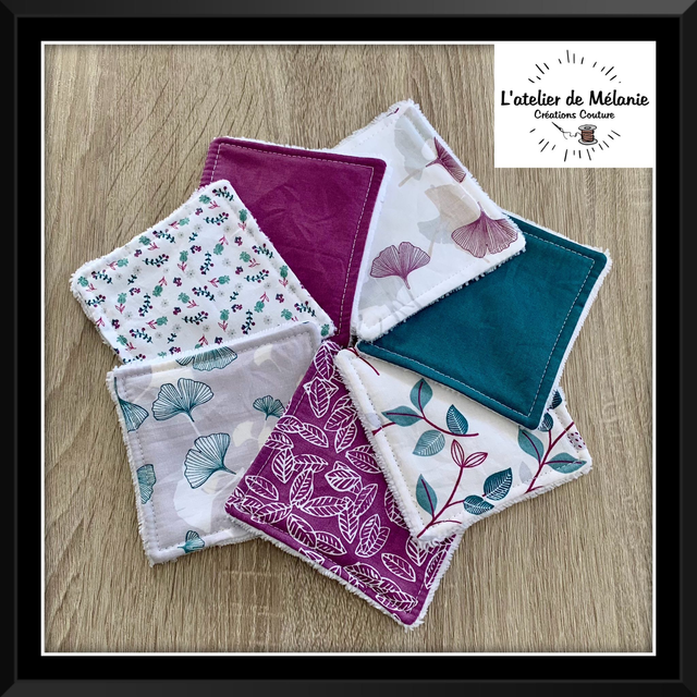 Lot 7 lingettes démaquillantes