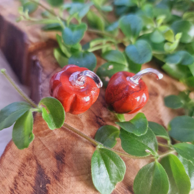  Red Jasper Mini Pumpkin 