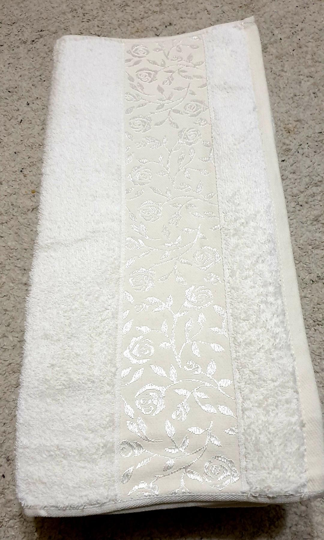 Serviettes 50x90 Lot de 6 pièces beige