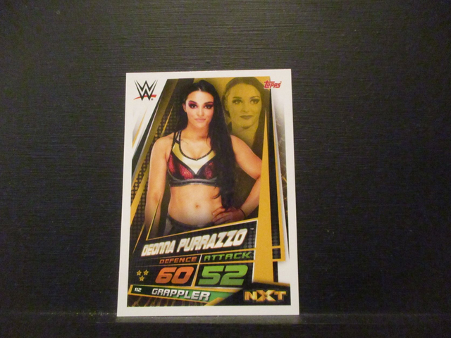 Deonna Purrazzo - NXT Slam Attax Universe Original Trading Card #112