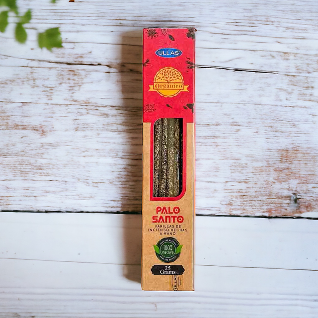 Incienso orgánico de Palo Santo 