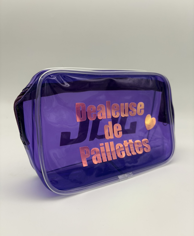 Pochette pvc violette phospho
