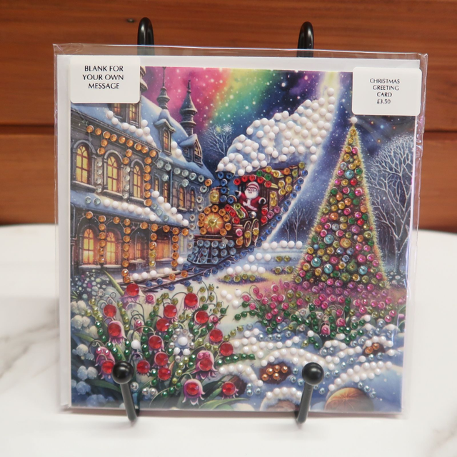 Northen Lights Christmas Card