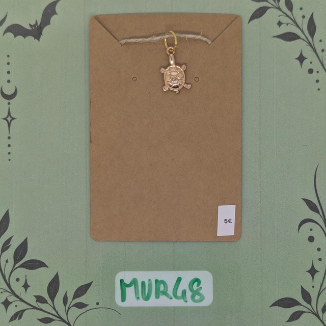 MUR48 Pendentif Tortue 
