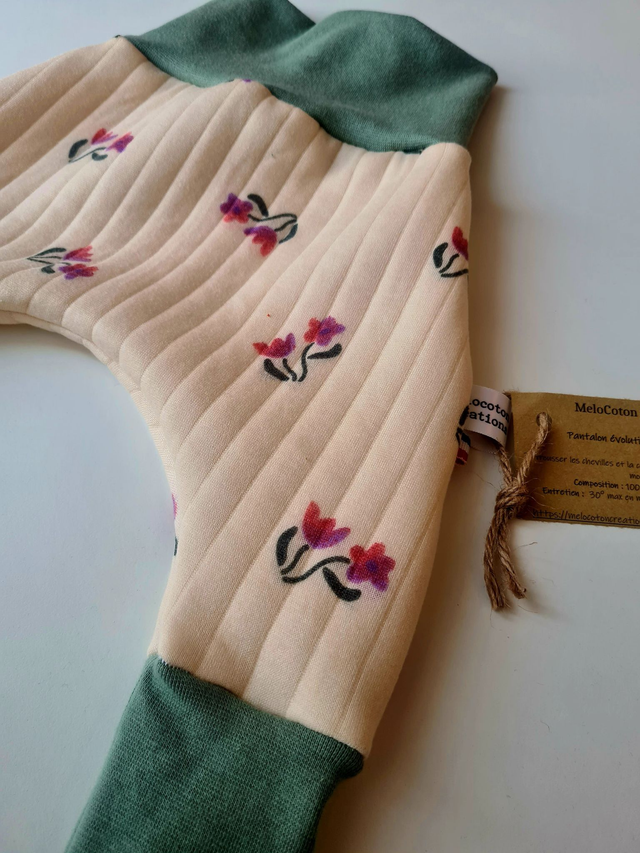 pantalon évolutif taille 1 molletonné