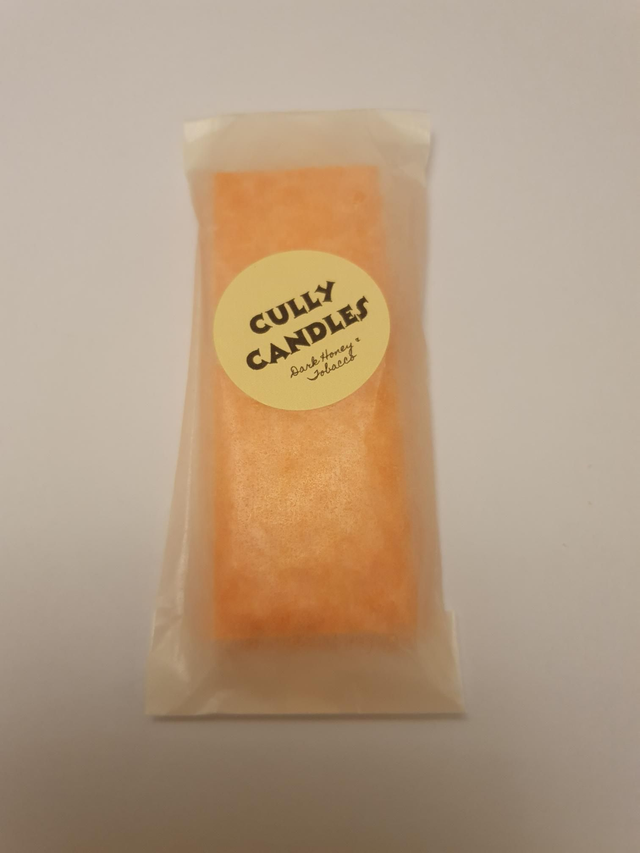 Dark Honey &amp; Tobacco Soy Wax Melt Snapbar 