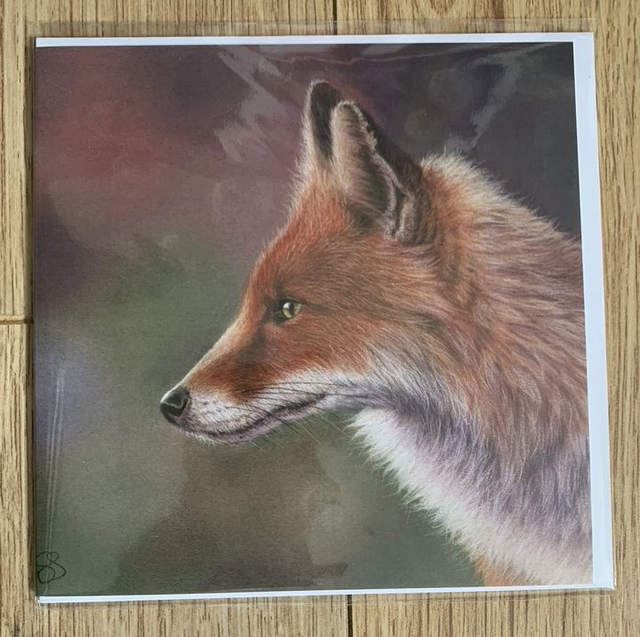 Greetings Card - Fox - Blank Inside