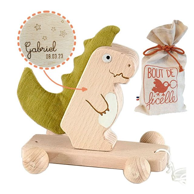 Offre de lancement ! Igor Le Dinosaure + gravure + planche à roulettes + pochon