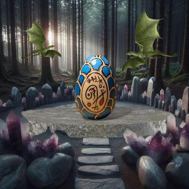 Peuple des dragons : Oeuf de dragon "Timak"