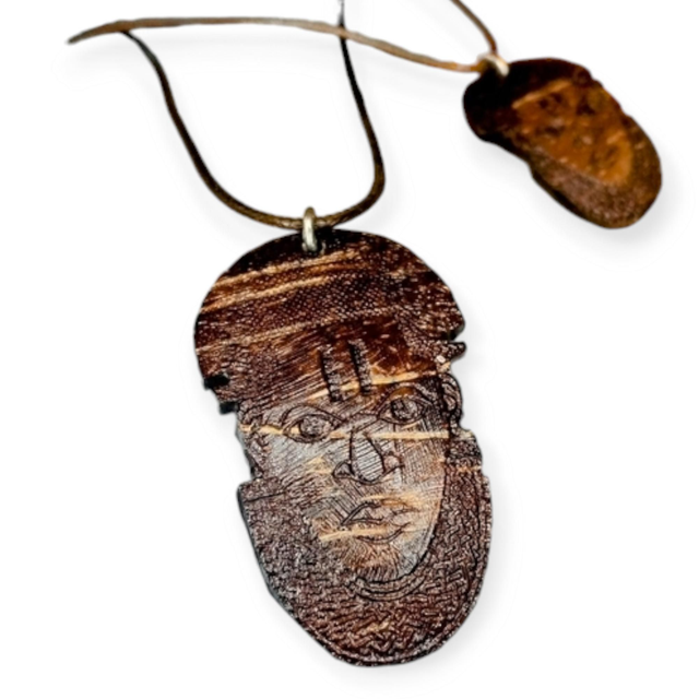 Queen Idia of Benin Pendant Necklace Big