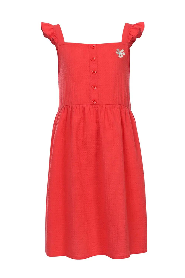 LOOXS Jurk red apple