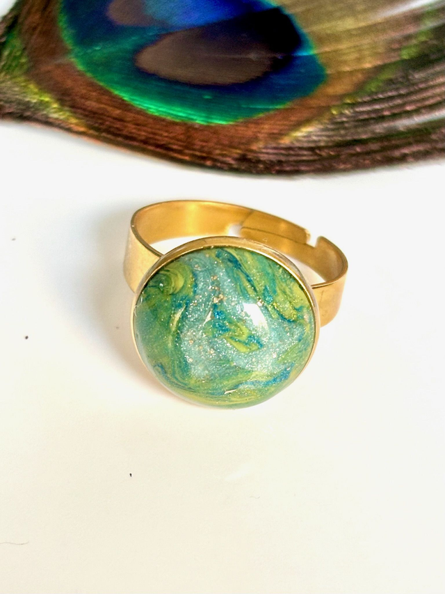 Bague « Reflet d’Amazonie »