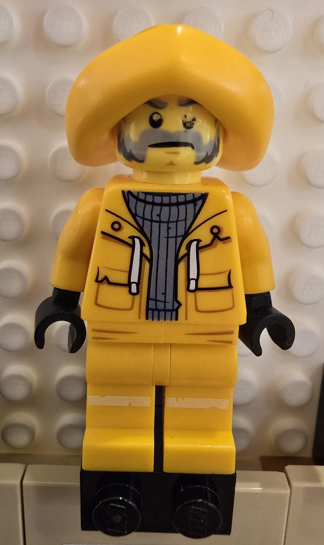 LEGO hs007 Kapitän Jonas Minifigur