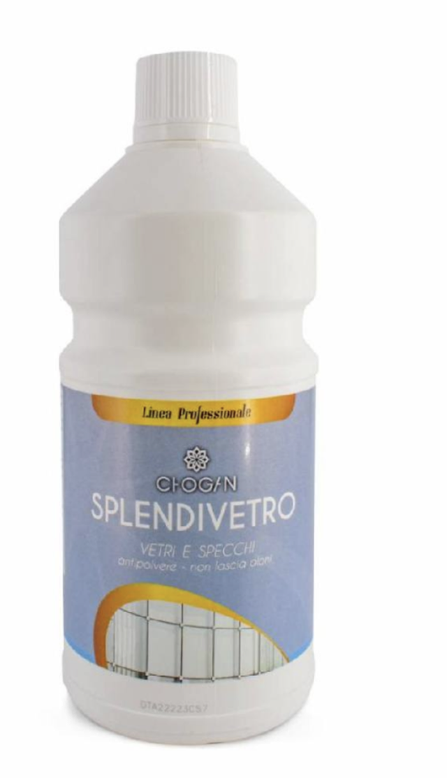 SPLENDIVETRO - NETTOYANT POUR LES VITRES, LES CRISTAUX ET LES MIROIRS - 750 ML