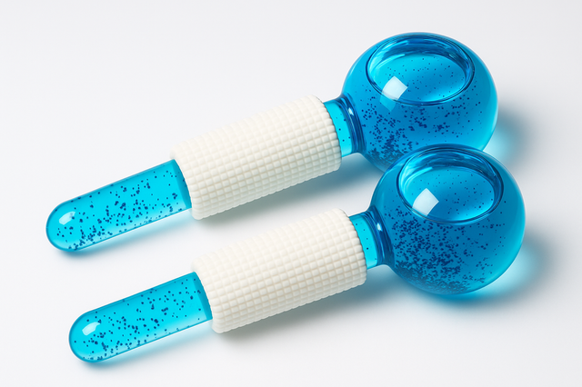 ❄️ Glaçons de Massage Visage – Boules Cryo Thérapie