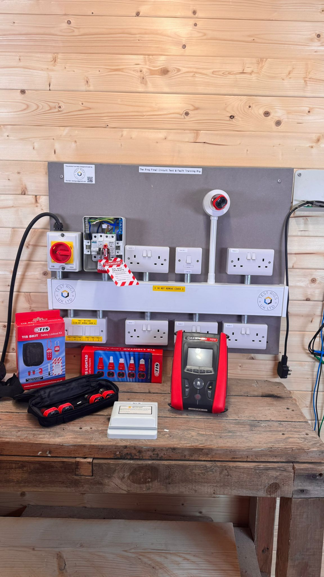 The Ring Final Circuit Test & Fault Training Rig