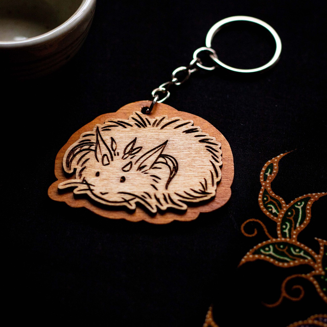 Porte clés - petit esprit de la forêt