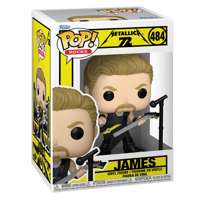 0087 - FUNKO - Rocks - Metallica 72 - 484 - James