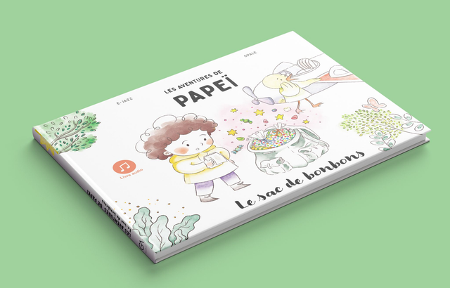 Les aventures de Papeï - le sac de bonbons (Livre seul)