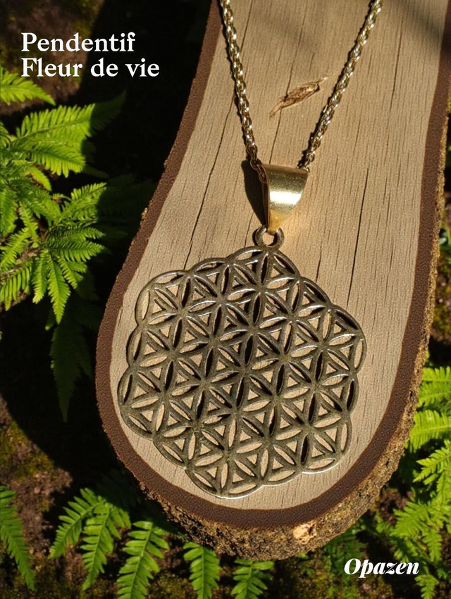 Pendentif Fleur de vie 