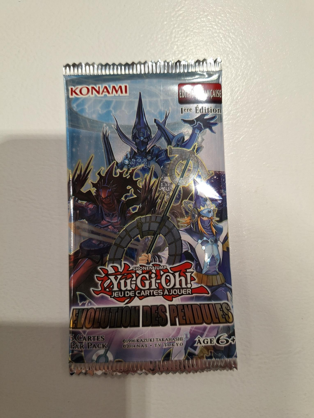 Booster Yugioh évolution des pendules