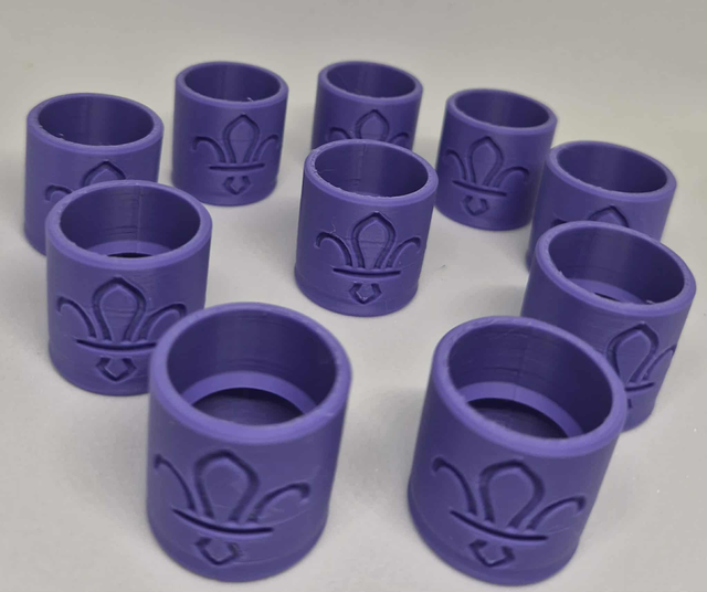 Woggle - Basic - Purple - 10 Pack