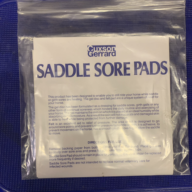 Cuxson Gerrard Saddle Sore Pads
