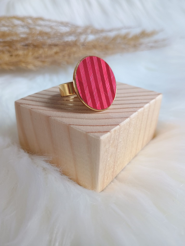 Bague PLATEAU Chevron