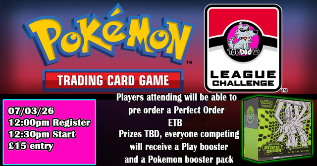 Pokémon League MARCH Challenge 07/02/26