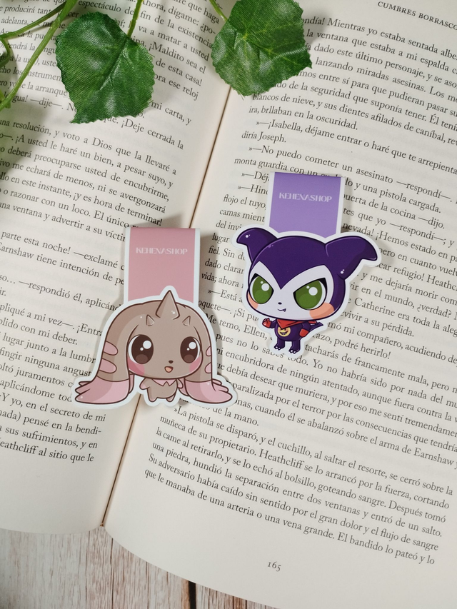 Marcapáginas/Bookmarks Digimon Tamers