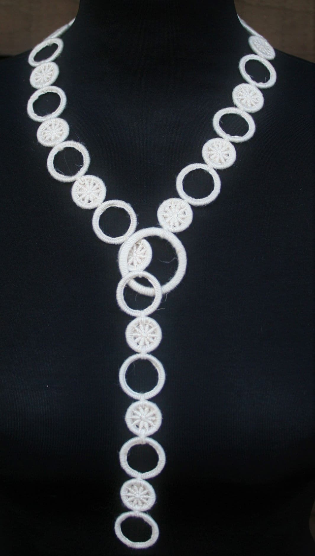 Dorset Button Jewellery Kit - Stanton Drew Necklace (plant fibre)