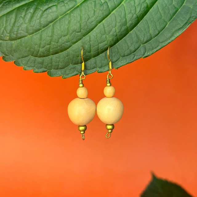 Brinco Bola Média Dourado