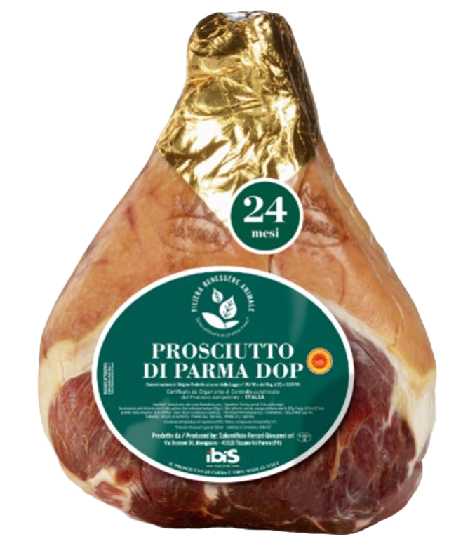PROSCIUTTO DI PARMA 24 M IAW ADDOBBO IBIS