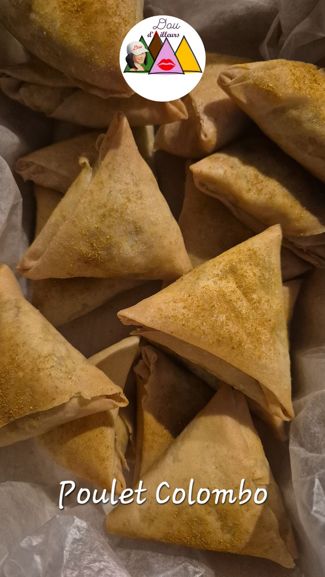 Samoussa poulet colombo (hallal) x5