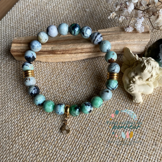Bracelet en Variscite 