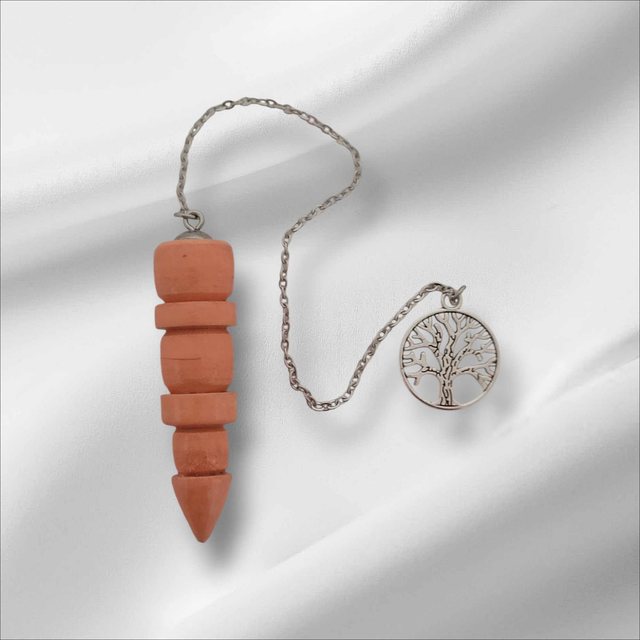 Pendule 6 en bois de cerisier