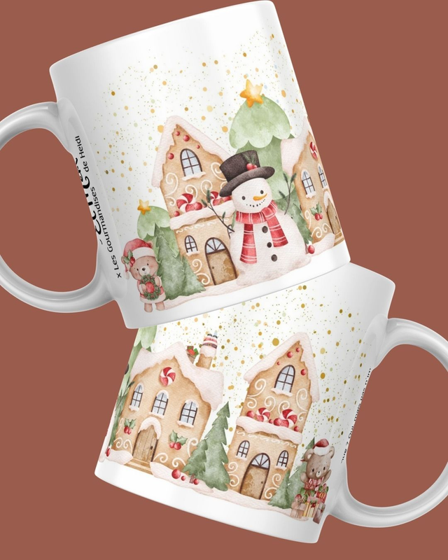 Mug Village de Noël 🏠 - Créa Et Merveille 