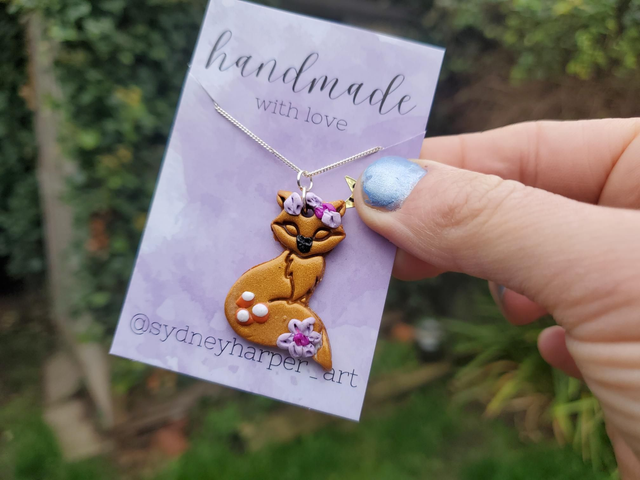 Little Fox Necklace 