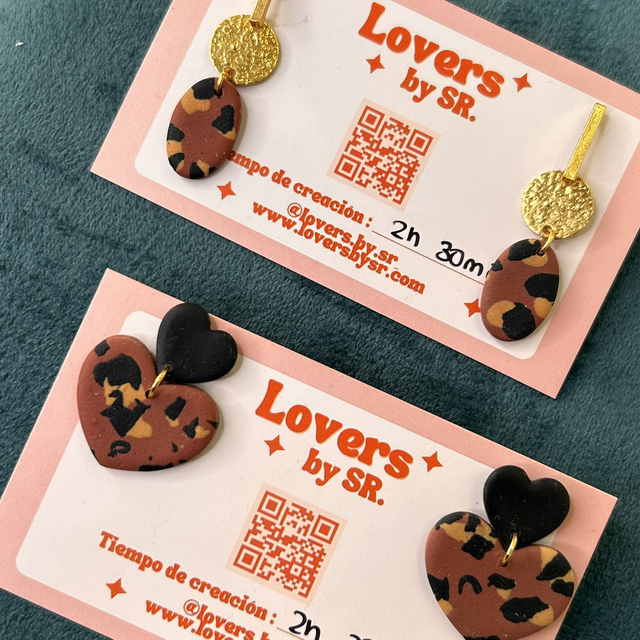 Pendientes Animal Print