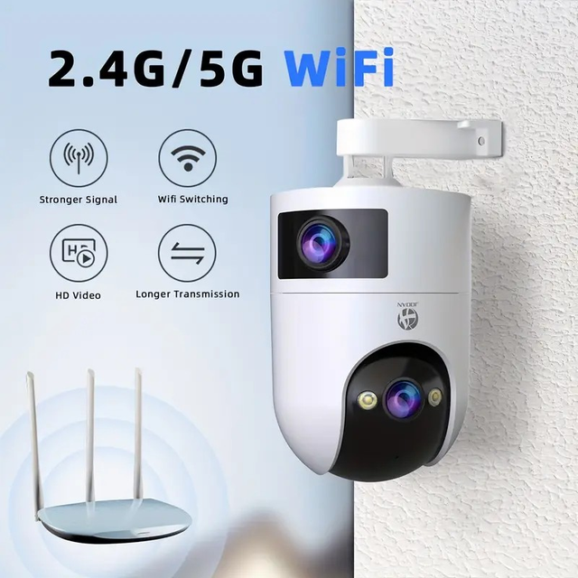 JOOAN Dual 3MP Full HD PTZ Network Cameras